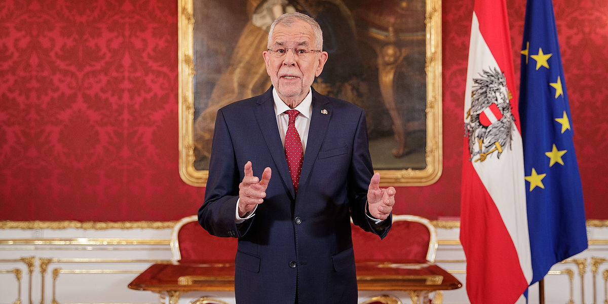 TV-Ansprache des Bundespräsidenten anlässlich der Aufhebung der Ausgangsbeschränkungen im Zusammenhang mit Covid-19