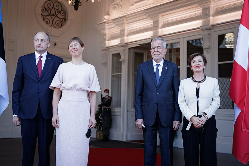 Staatsbesuch der estnischen Staatspräsidentin in Österreich 26. Mai 2021