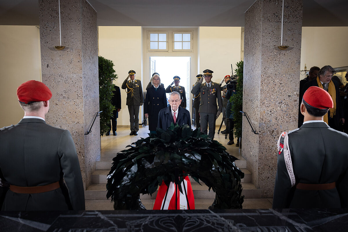 Nationalfeiertag: Kranzniederlegung 26. Oktober 2025