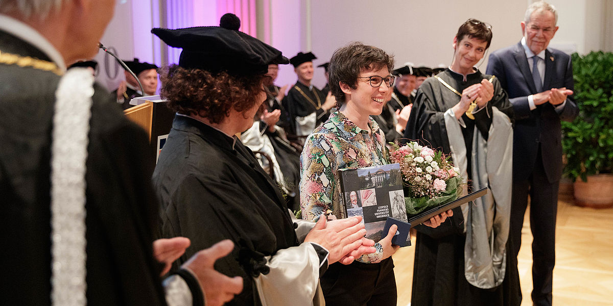 Sub auspiciis-Promotion an der Uni Innsbruck