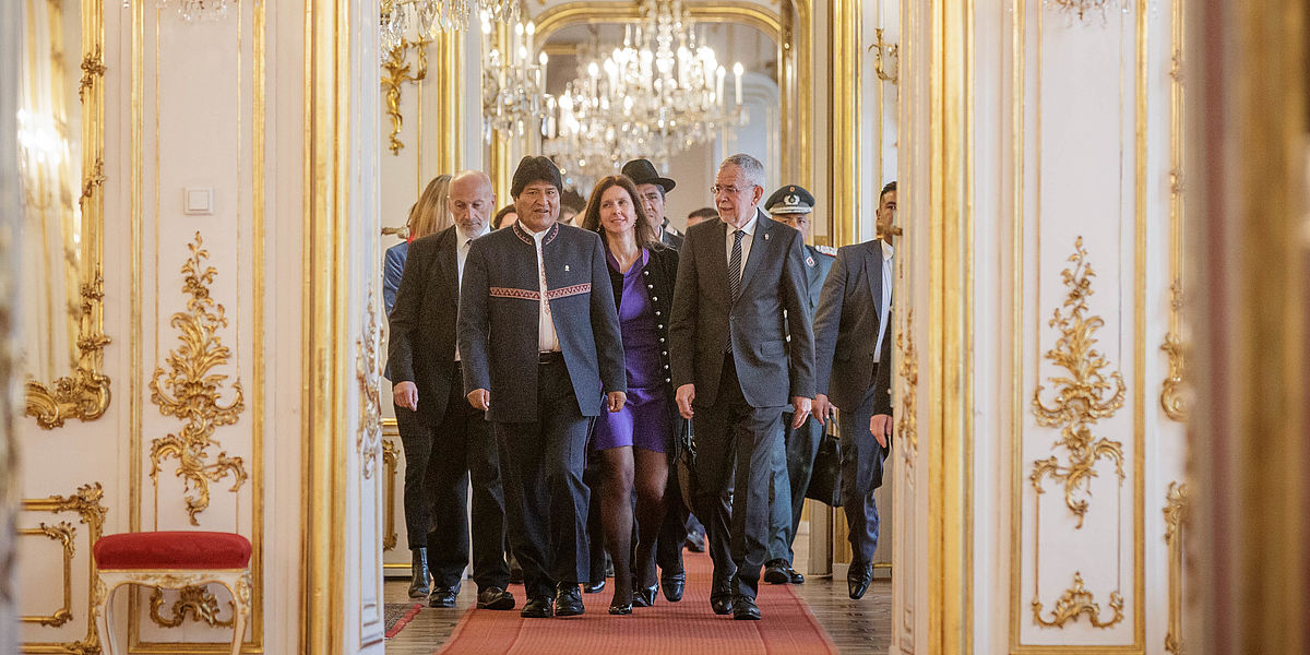 Gespräch mit Evo Morales