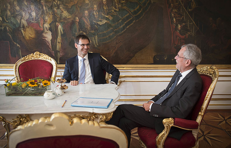 Gespräch mit Landeshauptmann Markus Wallner anl. der Übernahme des Vorsitzes der Landeshauptleutekonferenz