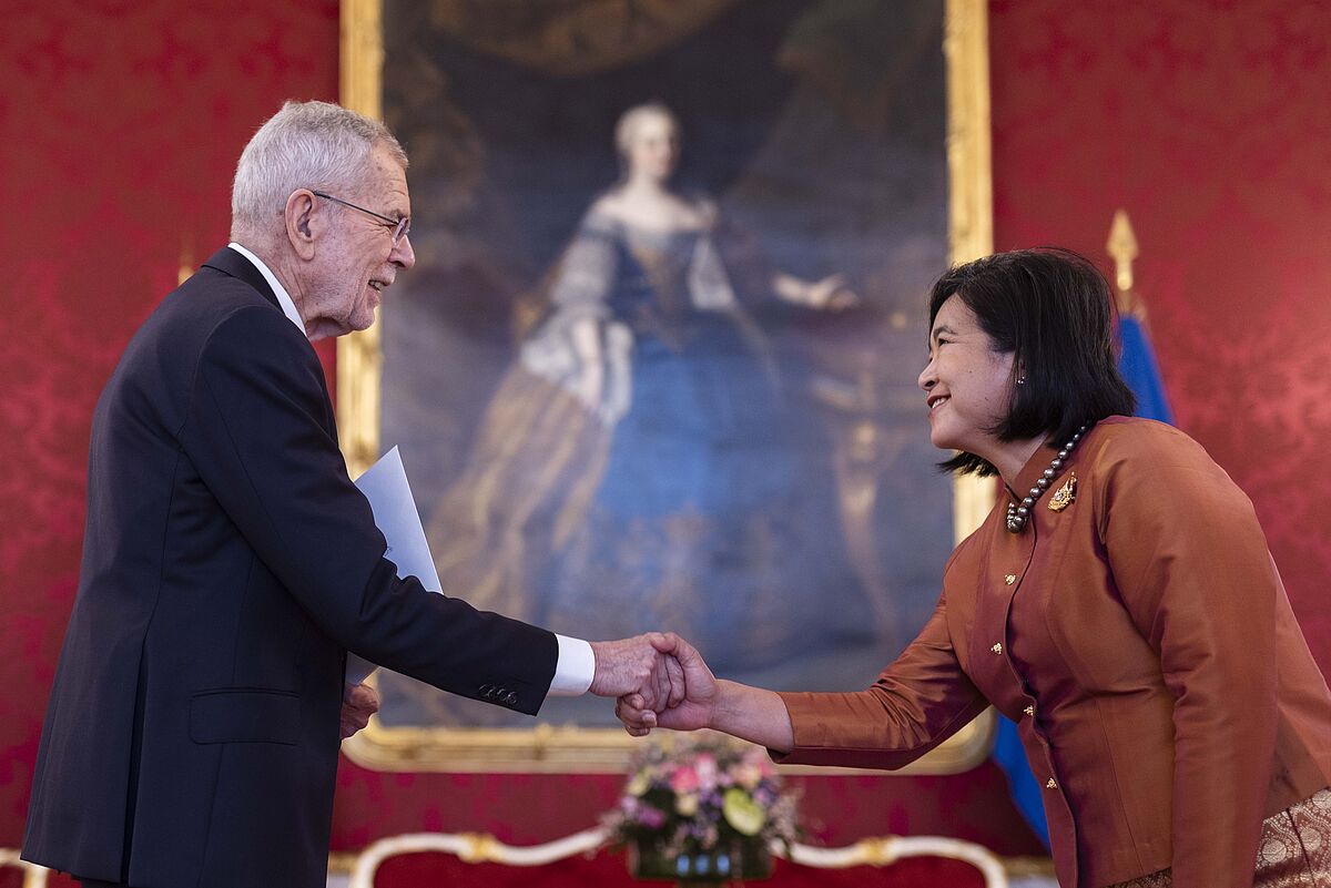 Überreichung von Beglaubigungsschreiben 11. März 2025