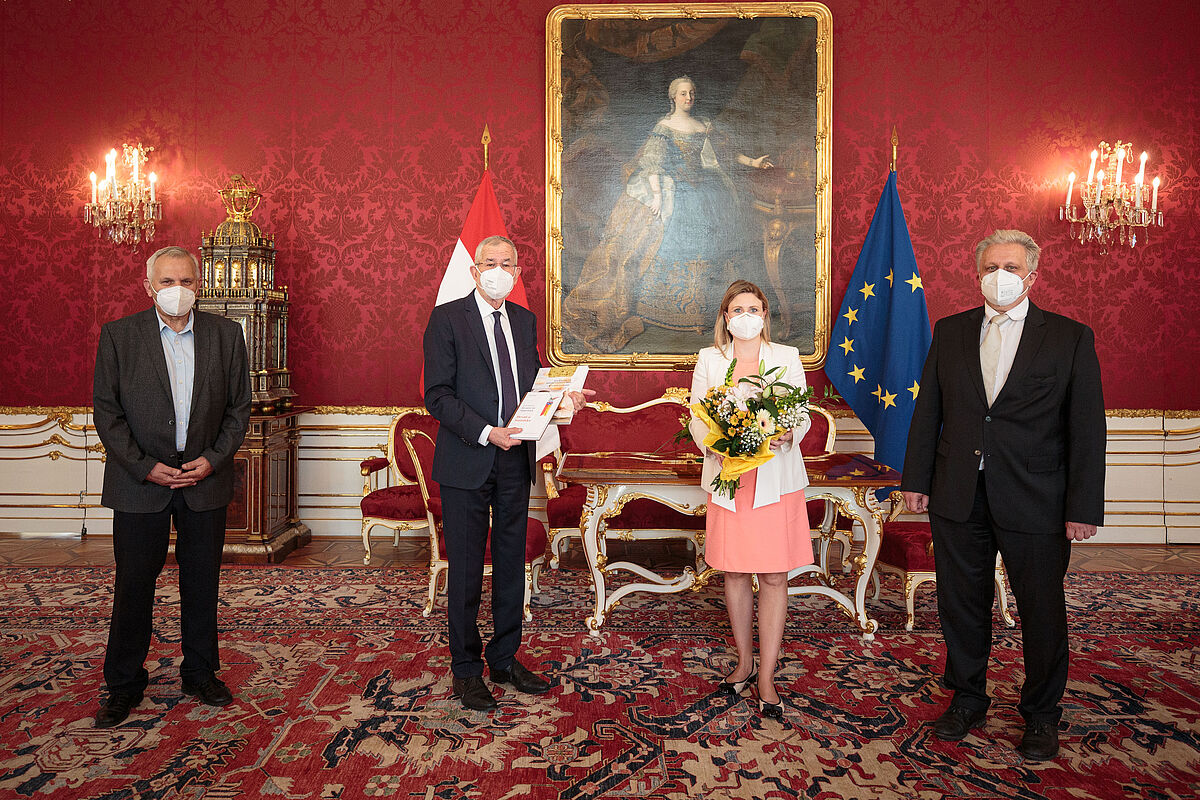 Gespräch mit Volksgruppenvertreterinnen und -vertretern 10. Mai 2021