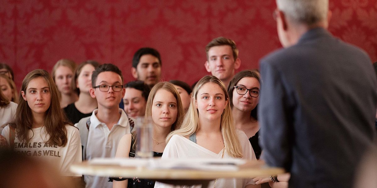 Schülertag in der Präsidentschaftskanzlei