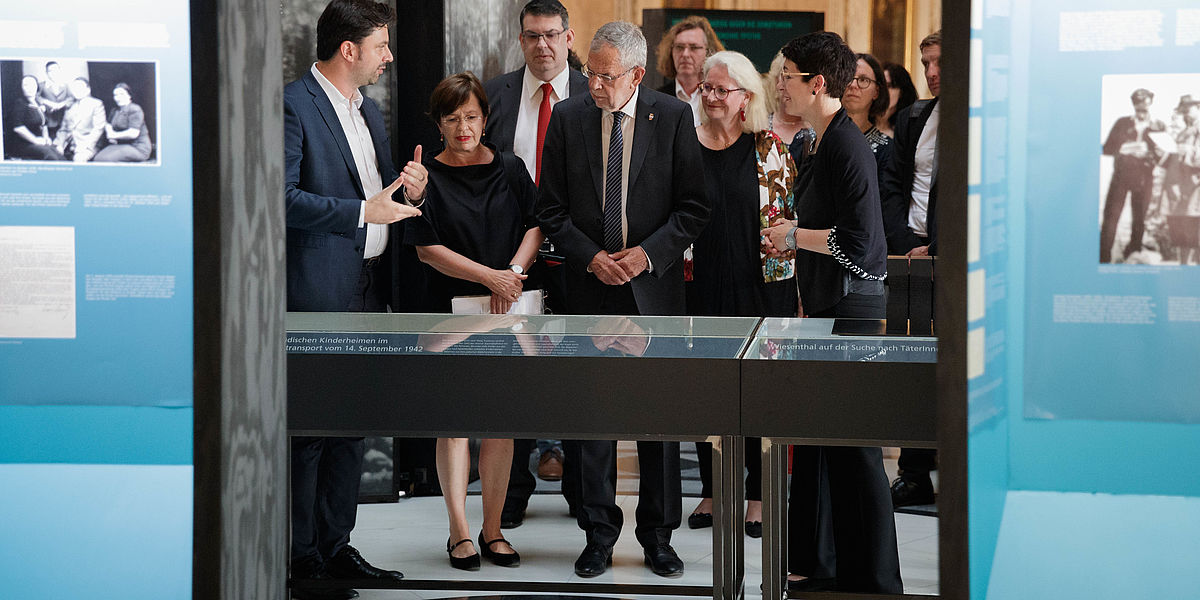Eröffnung der Ausstellung "Vernichtungsort Malyj Trostenez"