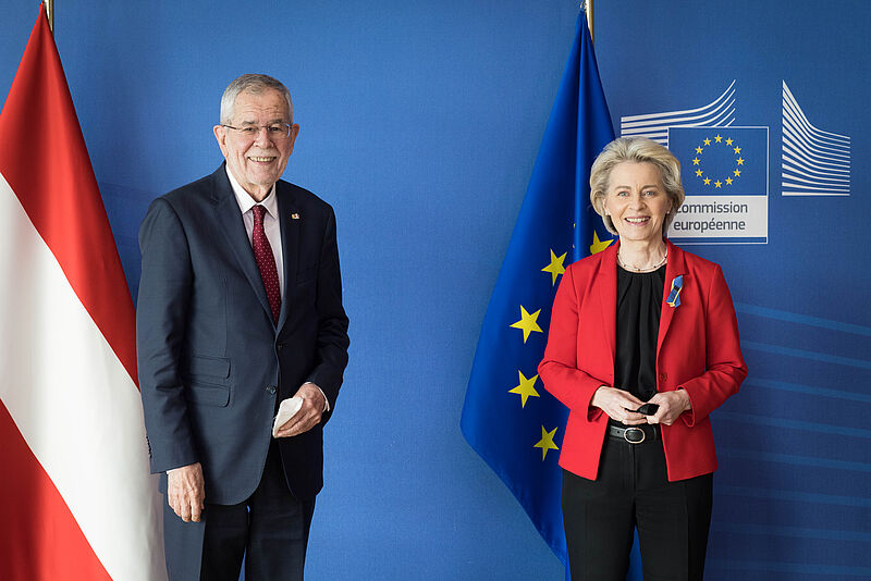 Gespräche mit der Spitze der EU in Brüssel 23. März 2022