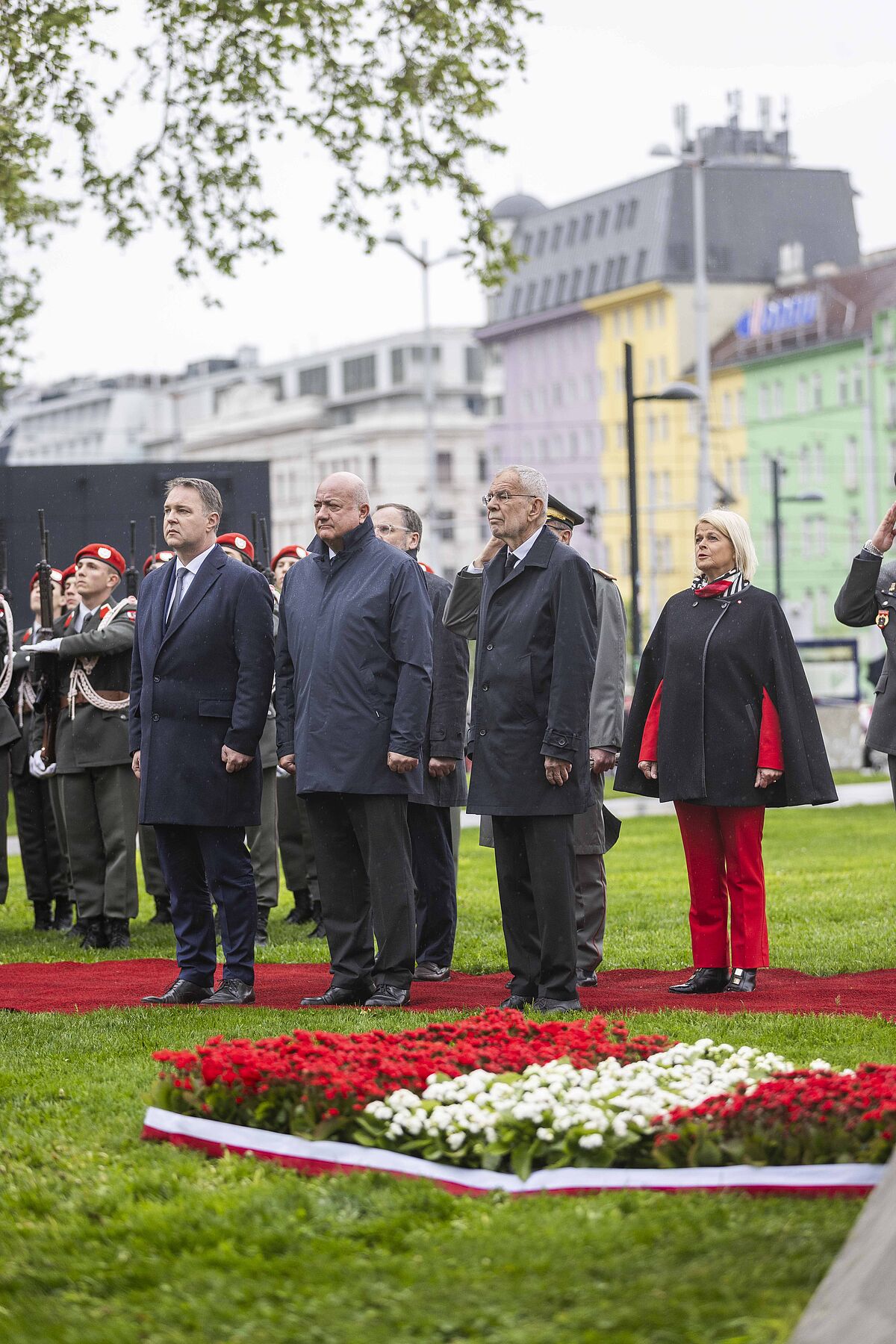 Festakt beim Staatsgründungsdenkmal 25. April 2025
