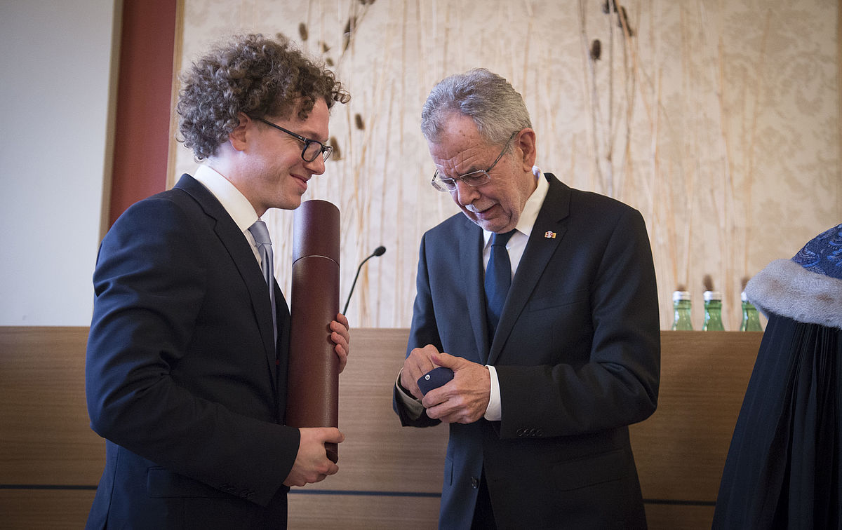 Sub auspiciis-Promotion an der Universität Wien