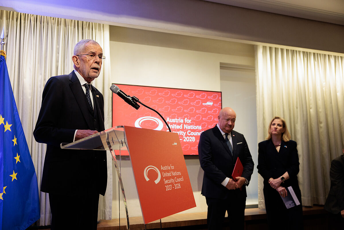New York: Empfang zur Österreichischen Sicherheitsrat-Kandidatur 2026 23. September 2025