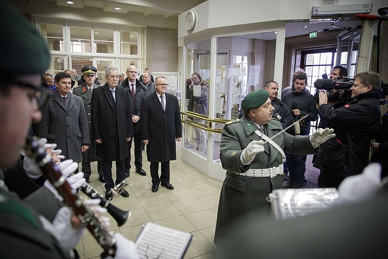 Offizieller Besuch von Bundespräsident Alexander Van der Bellen im Burgenland