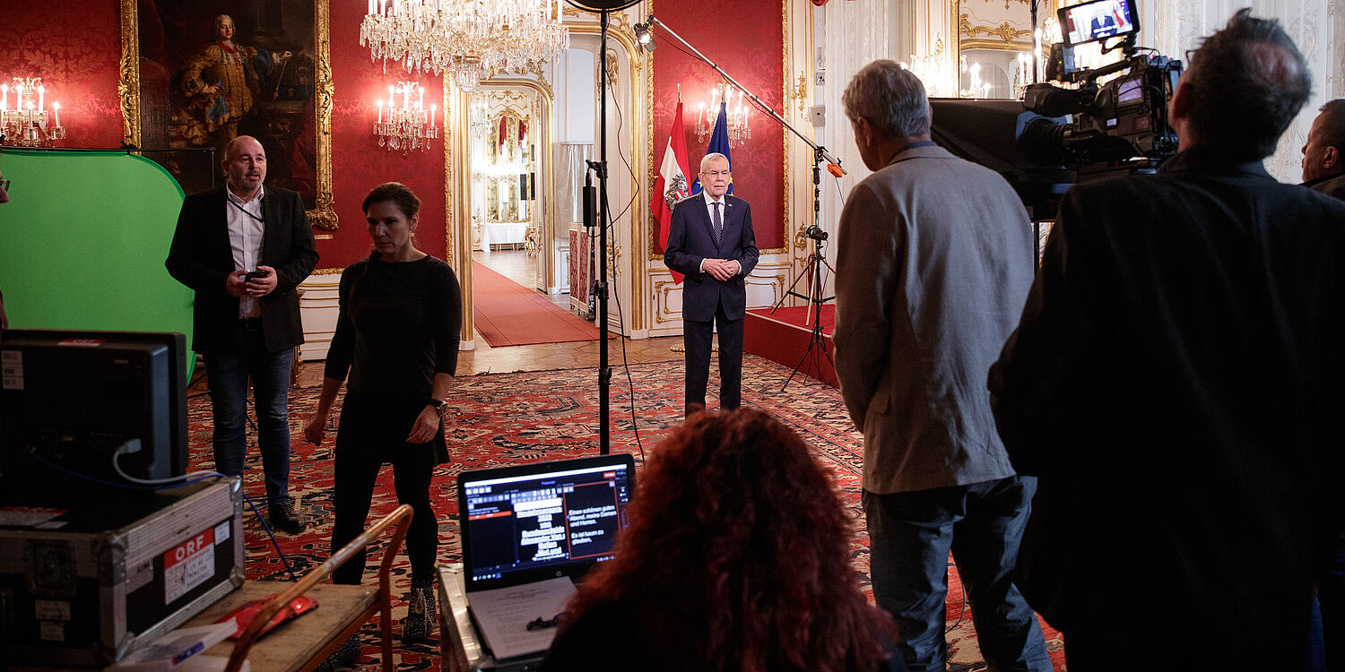 Aufnahme der Neujahrsansprache 2020