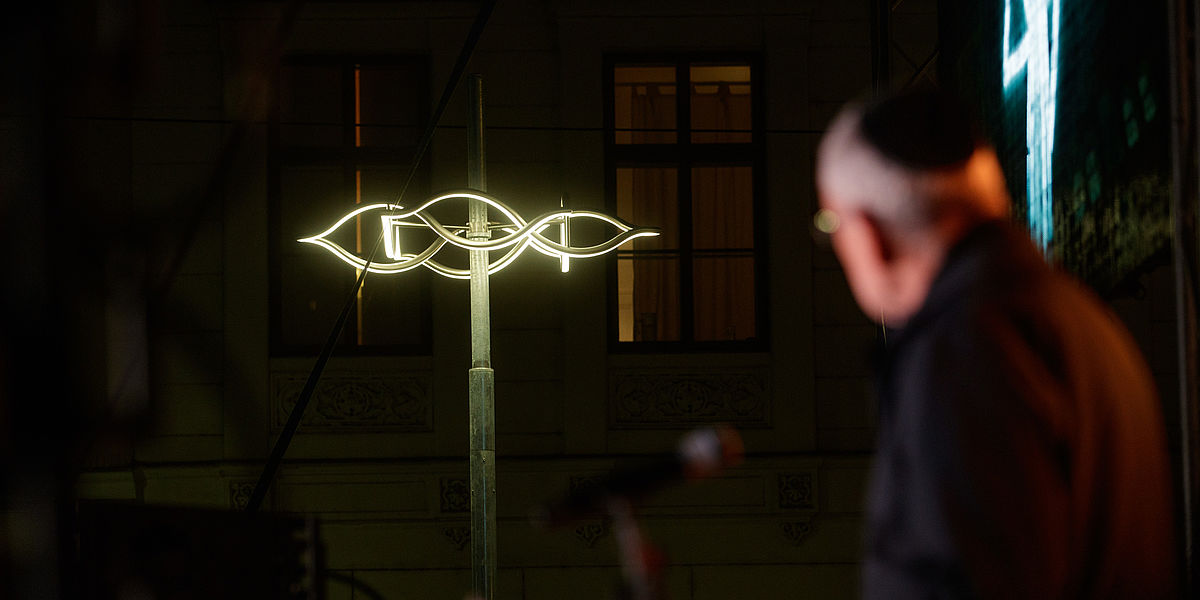 80 Jahre Novemberpogrom Gedenken am Ort des einstigen Leopoldstädter Tempels