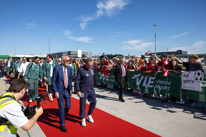 WM: Verabschiedung des ÖFB-Teams 4. Juni 2026