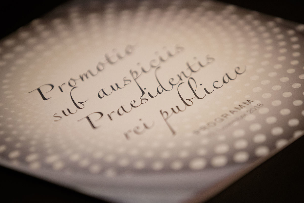 Gemeinsame Sub auspiciis-Promotion der Technischen und der Karl-Franzens Universität Graz