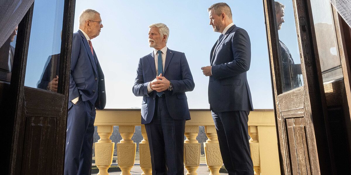 Treffen der Staatsoberhäupterder Republik Österreich, der Tschechischen Republik und der Slowakischen Republik in Austerlitz/Slavkov