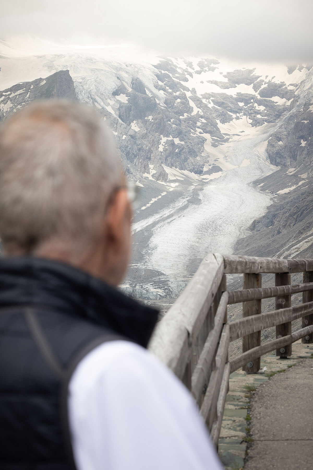 Besuch der Pasterze am Großglockner, 8. Juli 2024