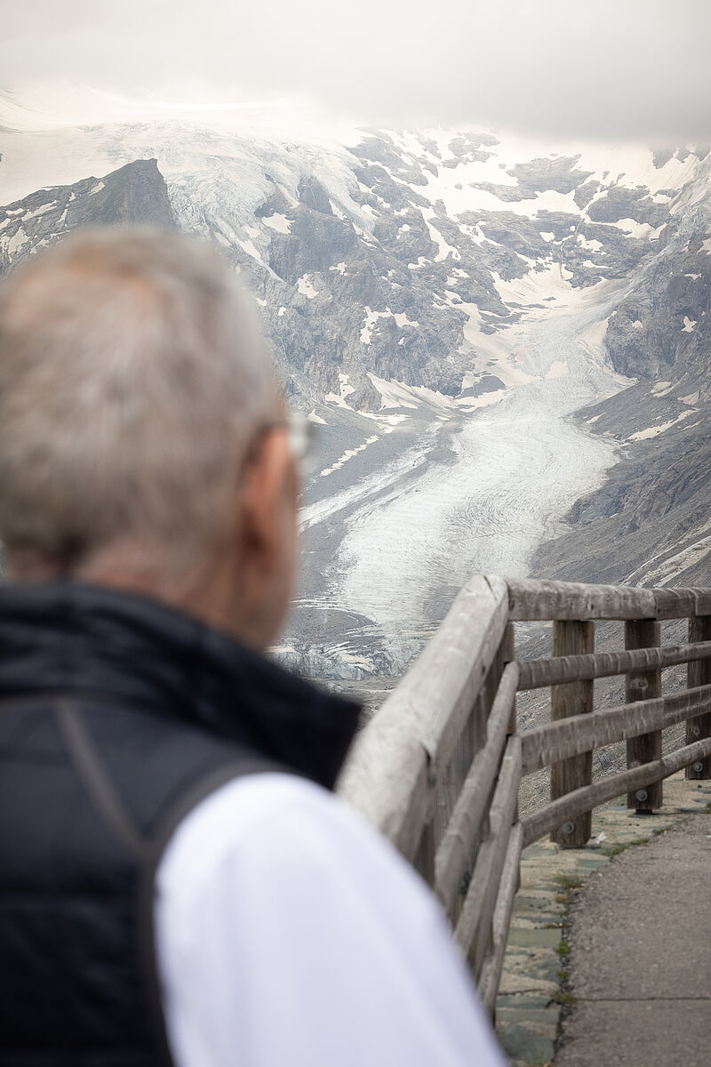 Besuch der Pasterze am Großglockner, 8. Juli 2024