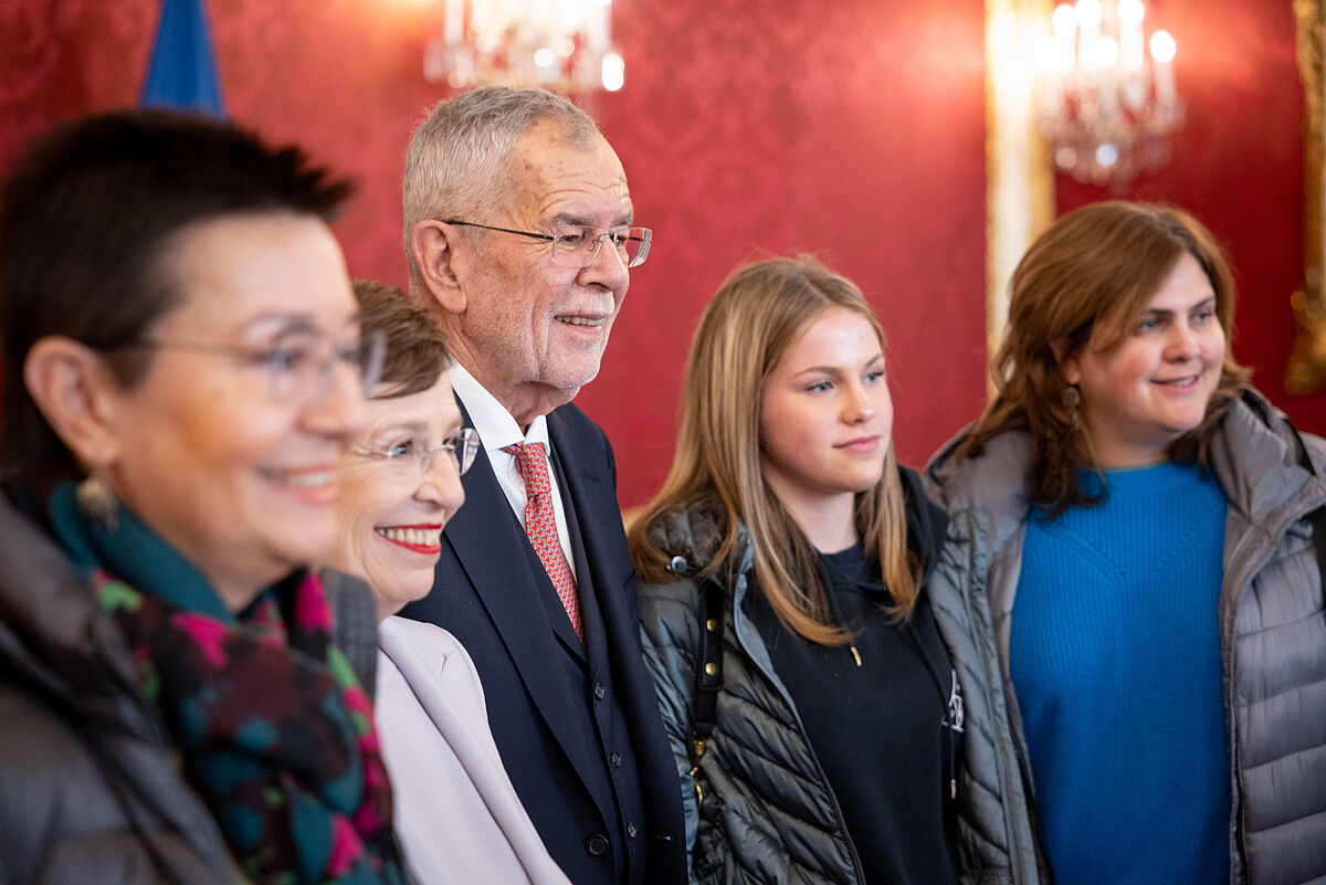 Tag der offenen Tür mit Bundespräsident Alexander Van der Bellen in der Hofburg.