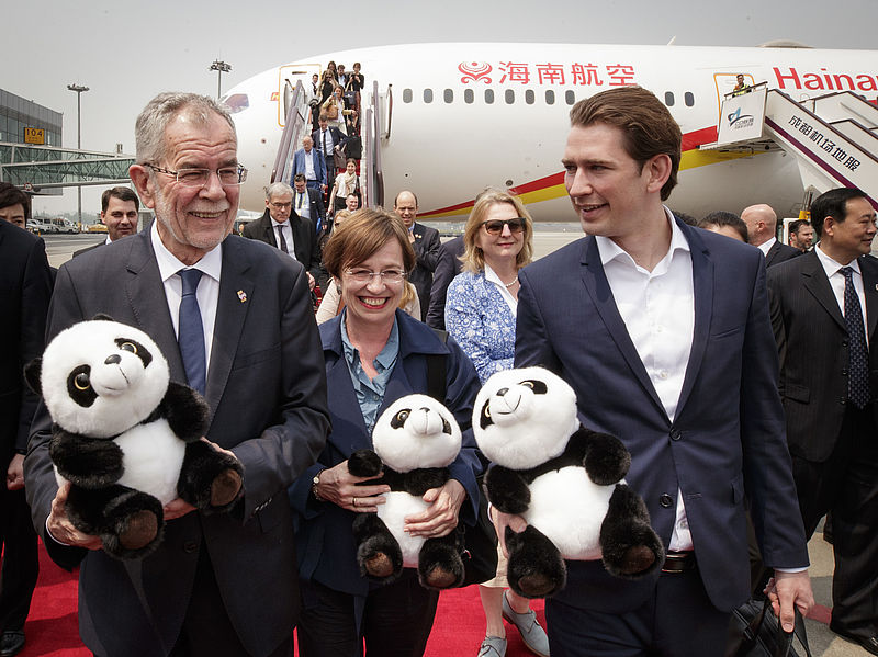 Fortsetzung des Staatsbesuches in Chengdu
