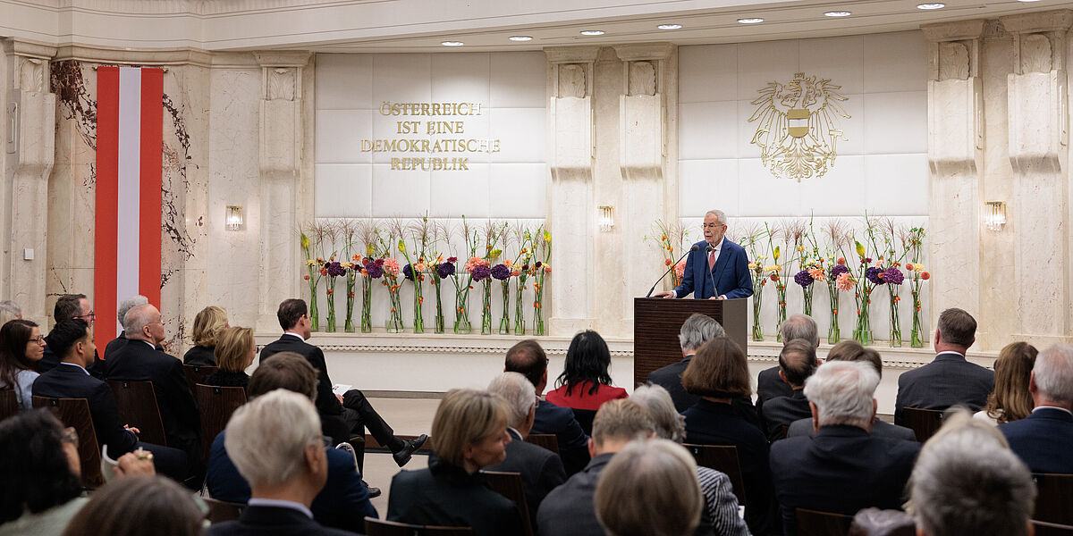 Rede von Bundespräsident Alexander Van der Bellen anlässlich des Verfassungstages