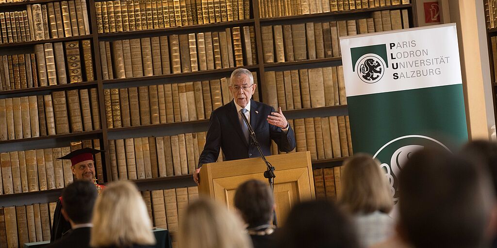 Teilnahme an der Sub auspiciis-Promotion an der Universität Salzburg.
