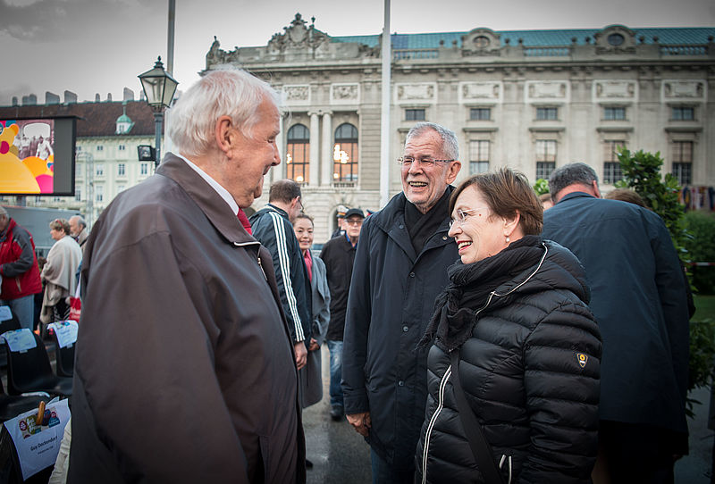 Fest der Freude am Wiener Heldenplatz