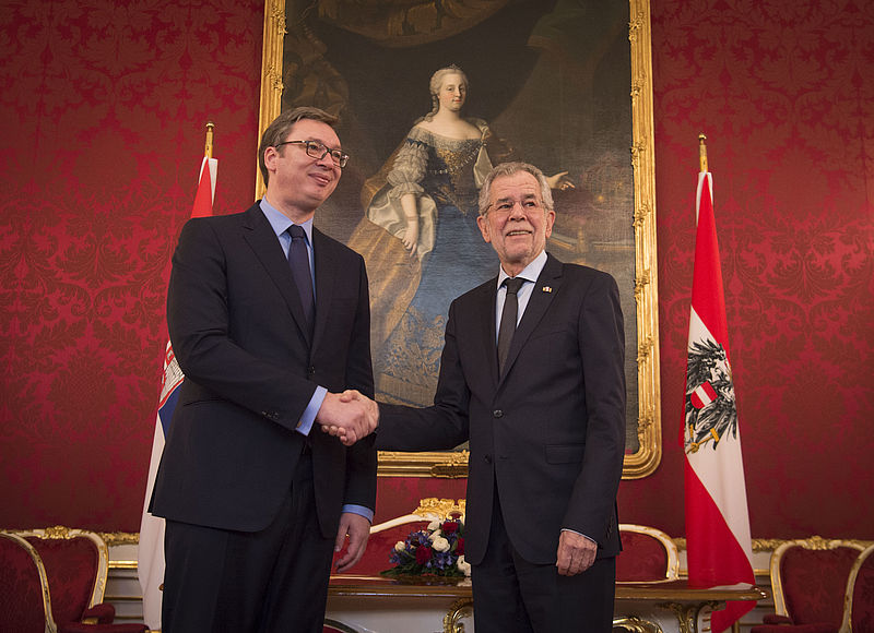 Offizieller Besuch des Präsidenten der Republik Serbien