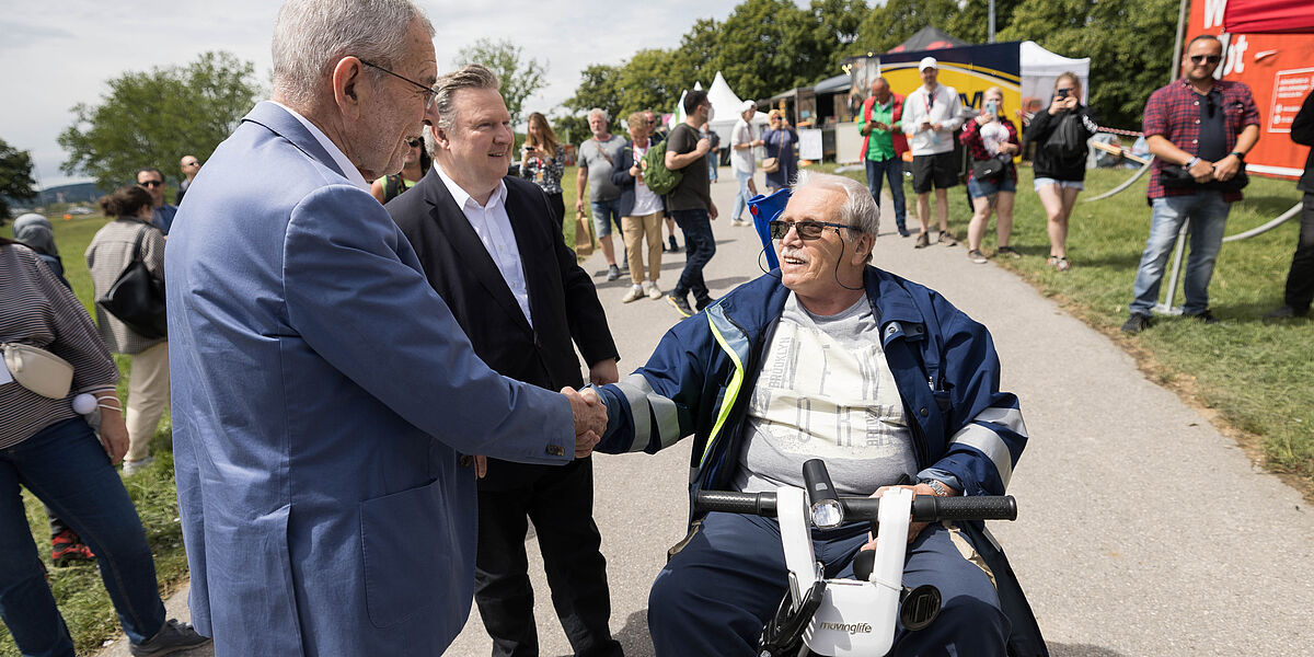 Besuch des Donauinselfests