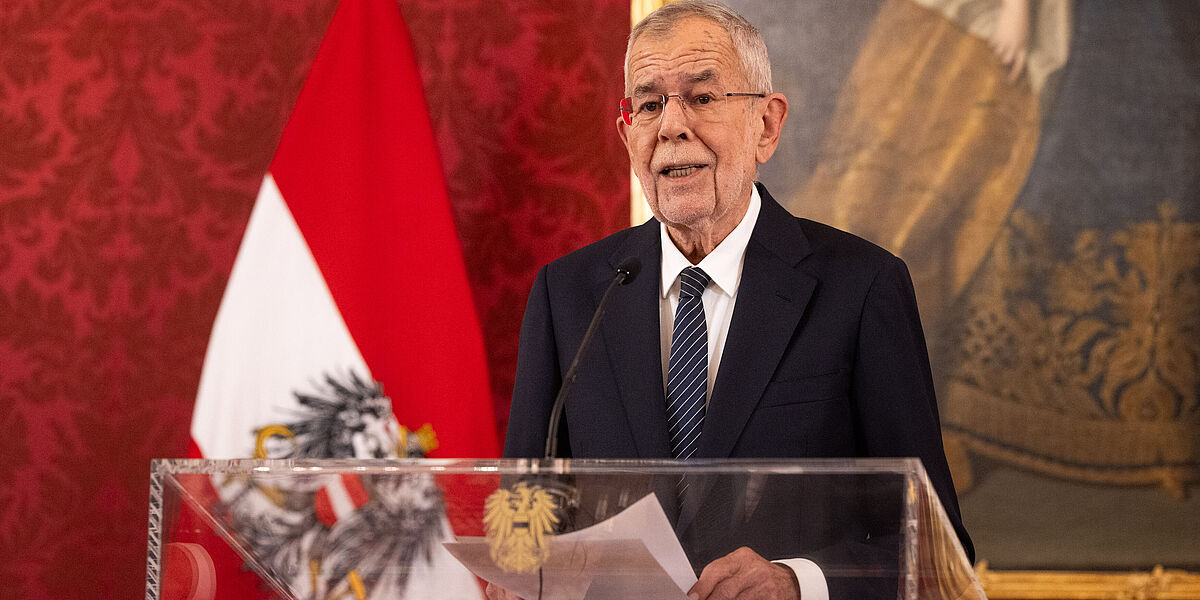 Statement des Bundespräsidenten zur Nationalratswahl 2024