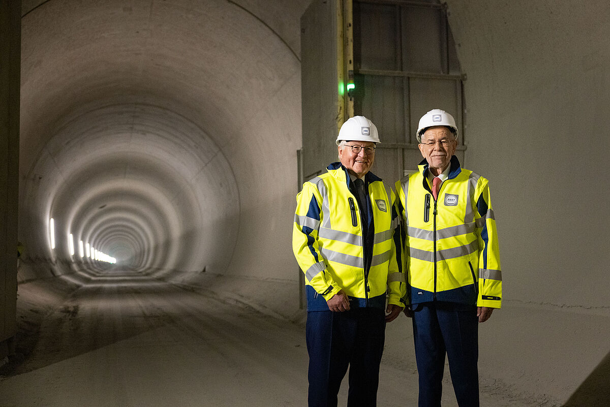 Staatsbesuch: Besichtigung des Brennerbasistunnels 23. Oktober 2025