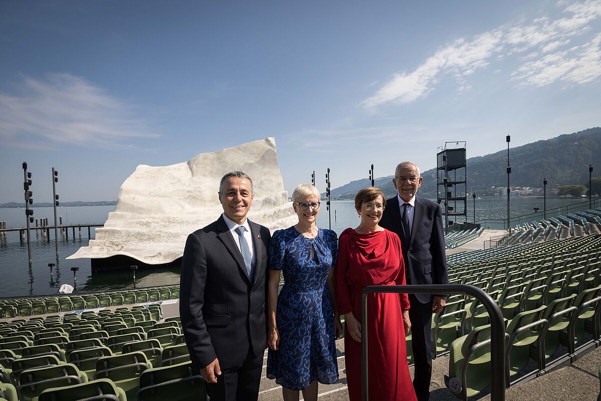 Eröffnung der Bregenzer Festspiele 20. Juli 2022
