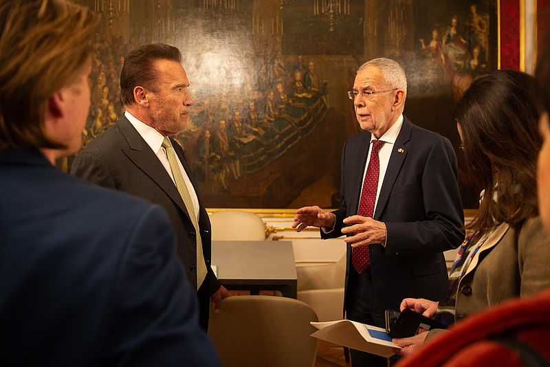 Gespräch mit Arnold Schwarzenegger 28. Jänner 2020