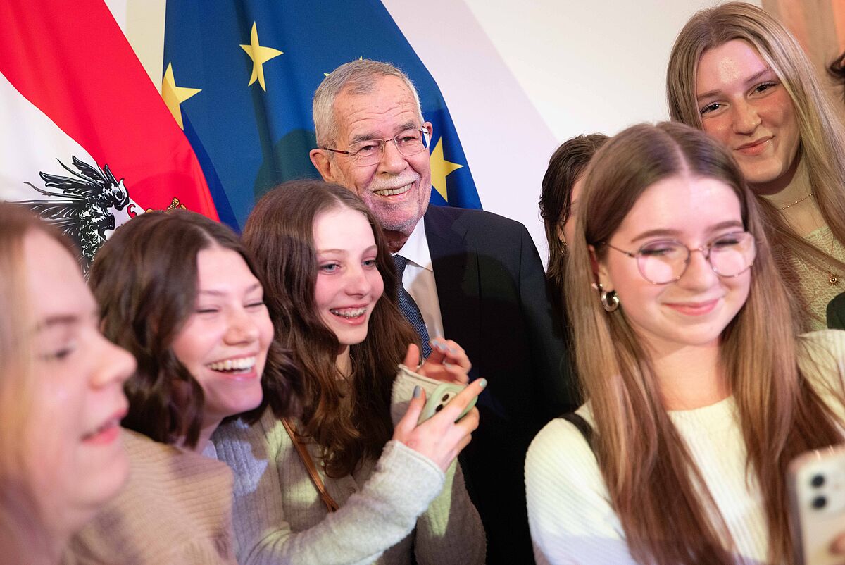 Schüler:innentag in der Wiener Hofburg 28. November 2023