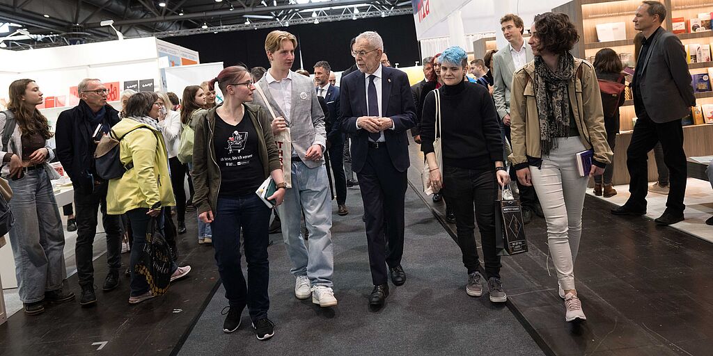 Besuch der Leipziger Buchmesse mit Buchhandelslehrlingen