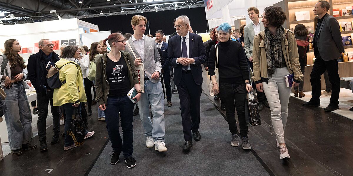 Besuch der Leipziger Buchmesse mit Buchhandelslehrlingen