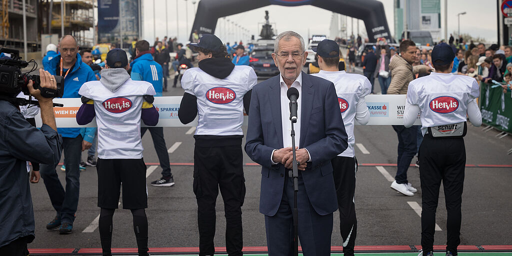 Eröffnung des Vienna City Marathons 2022