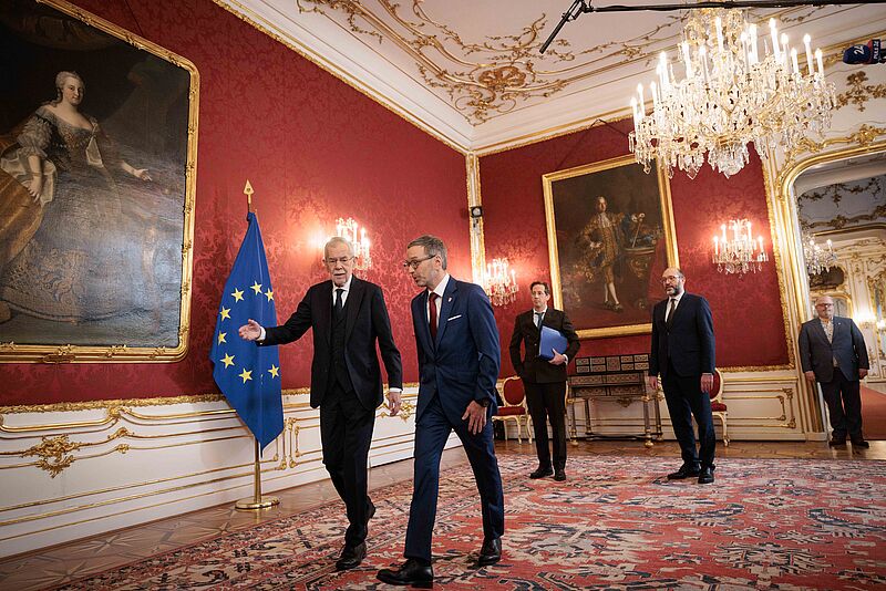 Auftrag zur Regierungsbildung für Herbert Kickl 6. Jänner 2025