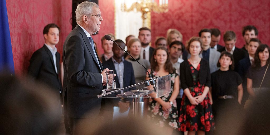 Verabschiedung von Gedenkdienstleistenden