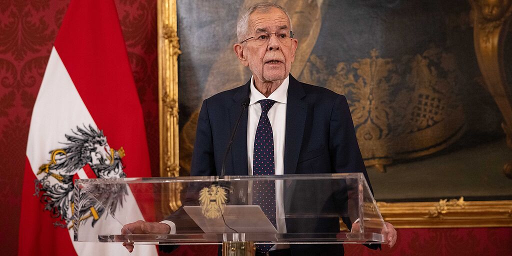 Statement des Bundespräsidenten zum Scheitern der Regierungsverhandlungen