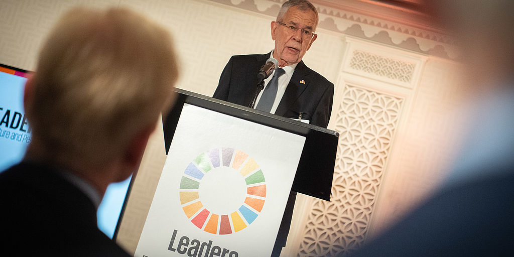 Bundespräsident bei Leaders for Nature and People Event, New York