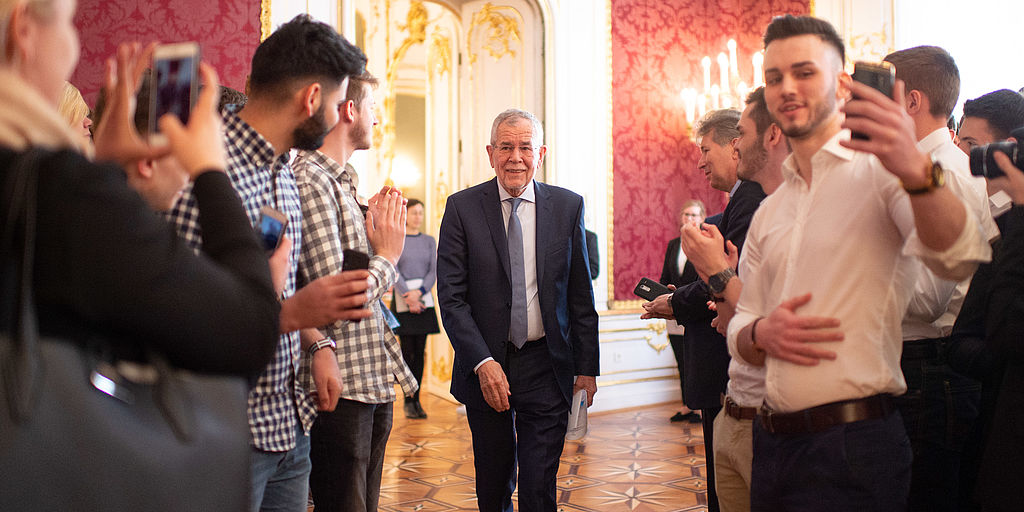 Besuch von Schülerinnen und Schülern