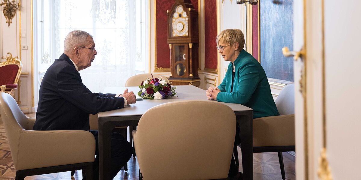 Offizieller Besuch der Präsidentin der Republik Slowenien, Natasa Pirc Musar, in Österreich.