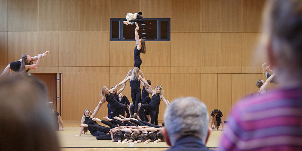 Zusammentreffen mit der Tanzakrobatikgrupper Zurcaroh in Götzis