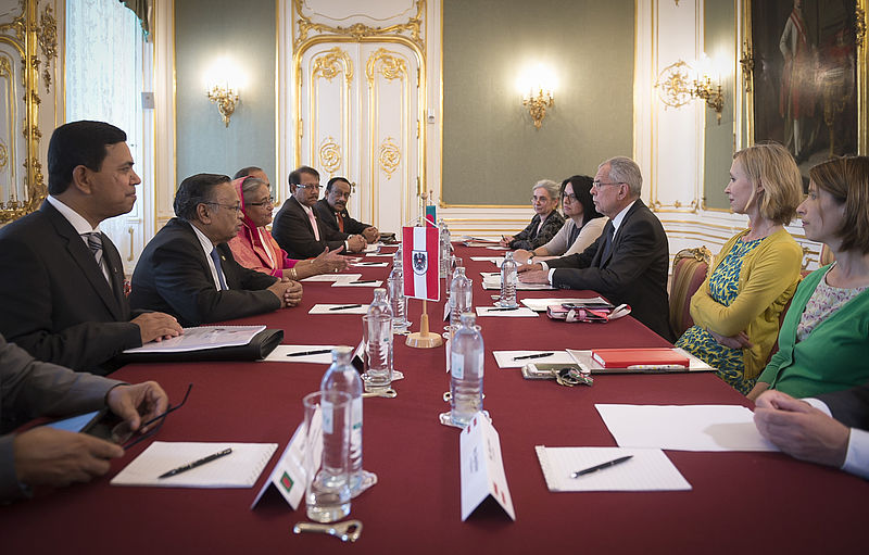 Arbeitsbesuch der Ministerpräsidentin von Bangladesch