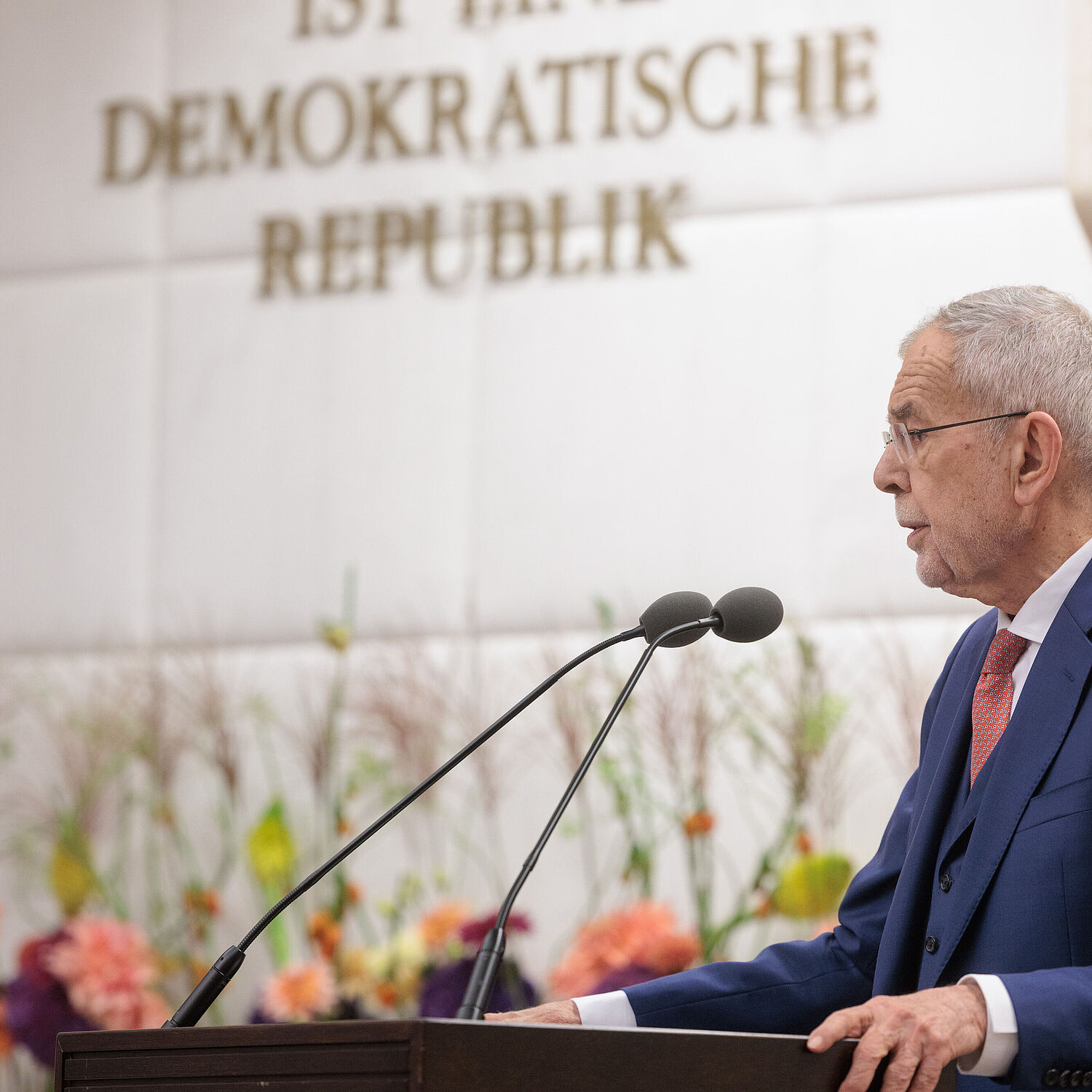 Rede von Bundespräsident Alexander Van der Bellen zum Verfassungstag.