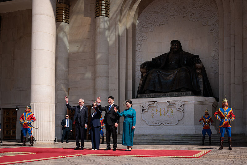 Staatsbesuch in der Mongolei 26. Mai 2025