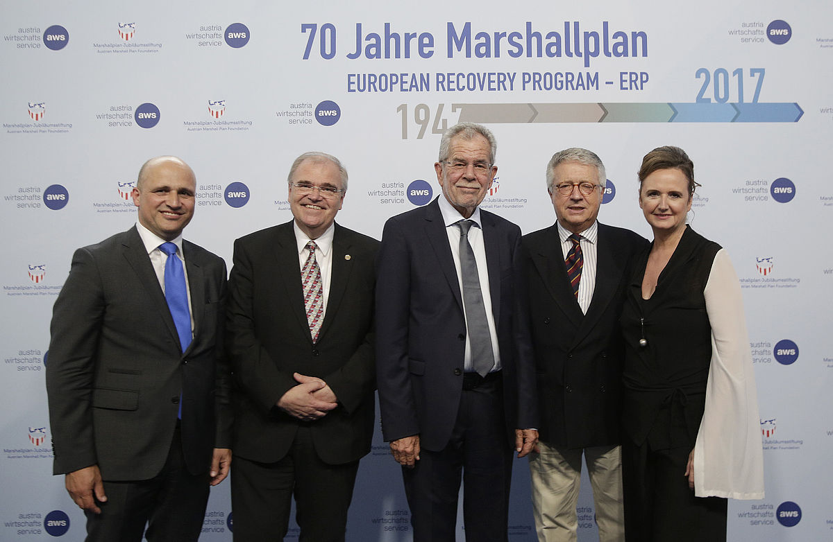 Teilnahme an der Festveranstaltung anlässlich „70 Jahre Marshallplan Jubiläumsstiftung“