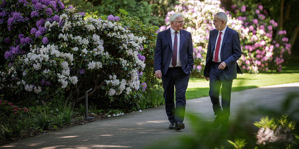 Arbeitsbesuch in Deutschland Gespräch mit Bundespräsident Frank Walter Steinmeier