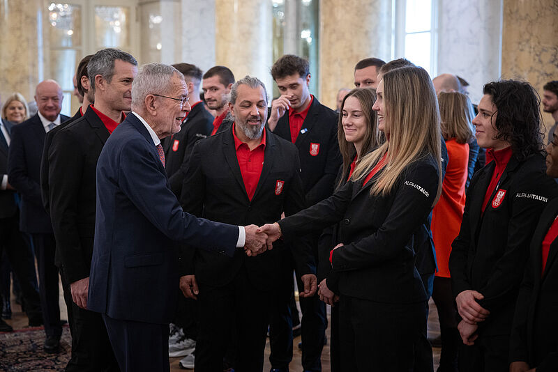 Verabschiedung des Olympic Team Austria 28. Jänner 2026